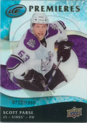 2009-10 ICE - SCOTT PARSE #101 ICE PREMIERES 722/1999