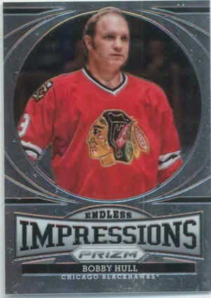 2013-14 PRIIZM - BOBBY HULL #EI-4 ENDLESS IMPRESSIONS