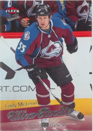 2008-09 FLEER ULTRA - CODY McLEOD #229 ROOKIE