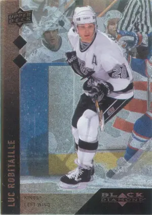 2009-10 BLACK DIAMOND - LUC ROBITAILLE #102 DOUBLE DIAMOND