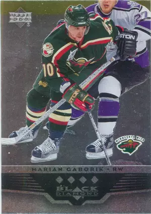 2005-06 BLACK DIAMOND - MARIAN GABORIK #176 QUAD DIAMOND