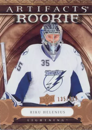2009-10 ARTIFACTS - RIKU HELENIUS #169 ROOKIE 135/999