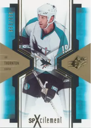 2006-07 SPX - JOE THORNTON #X82 SPXCITEMENT 863/999