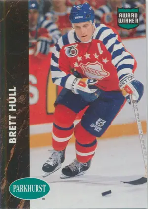 1991-92 PARKHURST - BRETT HULL #PHC6 PARKHURST COLLECTIBLES