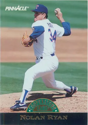 1993 Pinnacle - Nolan Ryan #1 Cooperstown Card Box Set