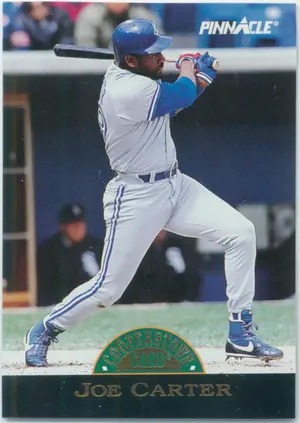 1993 Pinnacle - Joe Carter #21 Cooperstown Card Box Set