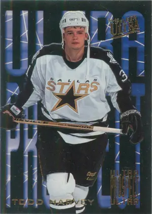 1994-95 FLEER ULTRA - TODD HARVEY #2 ULTRA PROSPECT