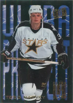 1994-95 FLEER ULTRA - TODD HARVEY #2 ULTRA PROSPECT