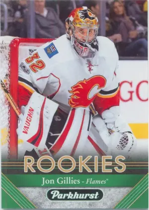 2017-18 PARKHURST - JON GILLIES #260 ROOKIE