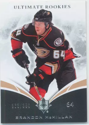 2010-11 ULTIMATE COLLECTION - BRANDON McMILLAN #61 ROOKIE 363/399