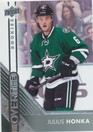 2016-17 OVERTIME - JULIUS HONKA #177 ROOKIE