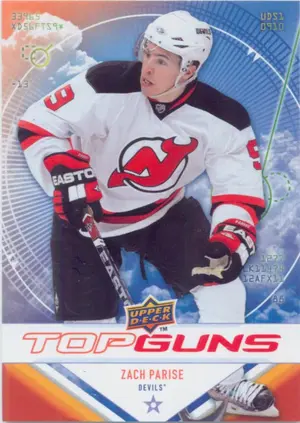 2009-10 UPPER DECK - ZACH PARISE #TG2 TOP GUNS