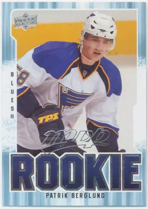 2008-09 MVP - PATRIK BERGLUND #377 ROOKIE