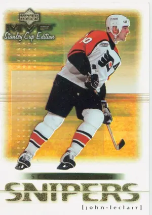 1999-00 MVP STANLEY CUP EDITION - JOHN LeCLAIR #SS8 SECOND SEASON SNIPERS