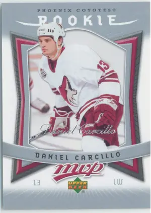 2007-08 MVP - DANIEL CARCILLO #316 ROOKIE