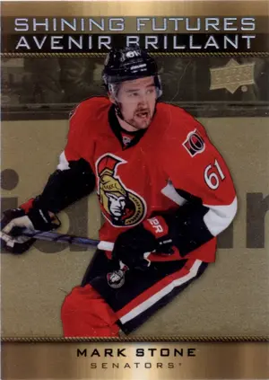 2015-16 TIM HORTONS - MARK STONE #SF-10 SHINING FUTURES