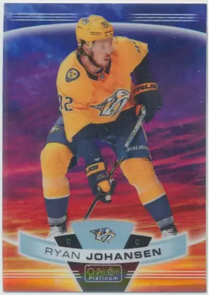 2019-20 O-PEE-CHEE PLATINUM - RYAN JOHANSEN #6 SUNSET