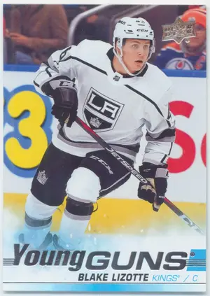 2019-20 UPPER DECK - BLAKE LIZOTTE #202 YOUNG GUNS