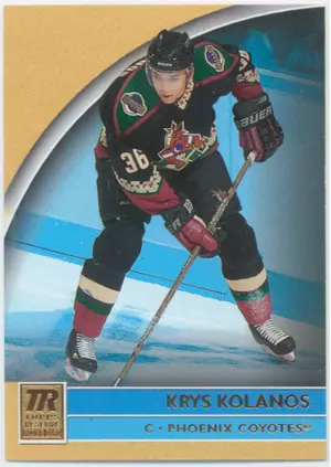 2001-02 TOPPS RESERVE - KRYS KOLANOS #109 ROOKIE 1357/1599