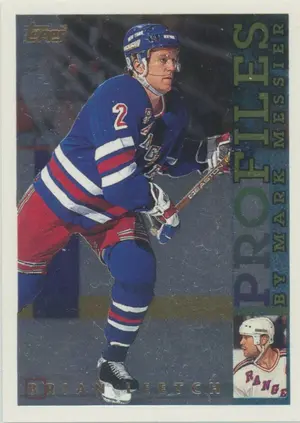 1995-96 TOPPS - BRIAN LEETCH #PF-2 PROFILES