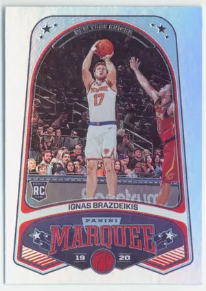 2019-20 Chronicles Marquee - Ignas Brazdeikis RC #258