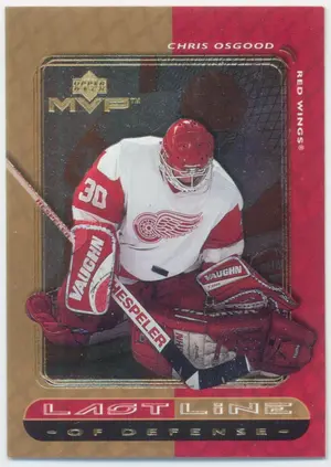 1999-00 MVP - CHRIS OSGOOD #LL9 LAST LINE OF DEFENSE
