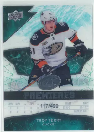 2018-19 ICE - TROY TERRY #110 ICE PREMIERES 117/499