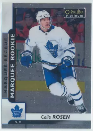 2017-18 O-PEE-CHEE PLATINUM - CALLE ROSEN #186 ROOKIE