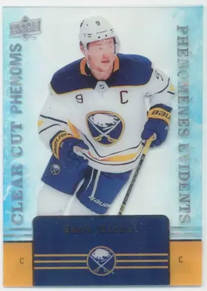2019-20 TIM HORTONS - JACK EICHEL #CC-4 CLEAR CUT PHENOMS