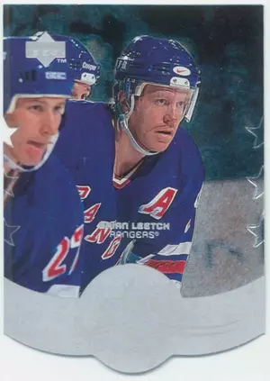 1997-98 UPPER DECK - BRIAN LEETCH #T4B THREE STAR SELECTS