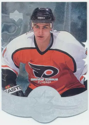 1997-98 UPPER DECK - DAINIUS ZUBRUS #T15B THREE STAR SELECTS