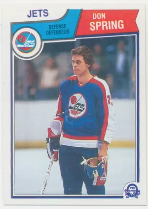 1983-84 O-PEE-CHEE - DON SPRING #392