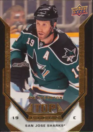2007-08 UPPER DECK - JOE THORNTON #TP7 TOP PICKS