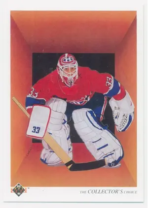 1990-91 UPPER DECK - PATRICK ROY #317 CHECKLIST