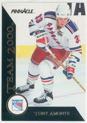 1992-93 PINNACLE (USA) - TONY AMONTE #4 TEAM 2000