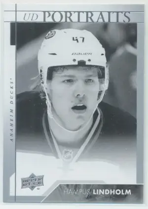 2017-18 UPPER DECK - HAMPUS LINDHOLM #P-34 UD PORTRAITS