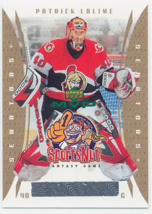 2003-04 MVP - PATRICK LALIME #SN60 SPORTSNUT FANTASY