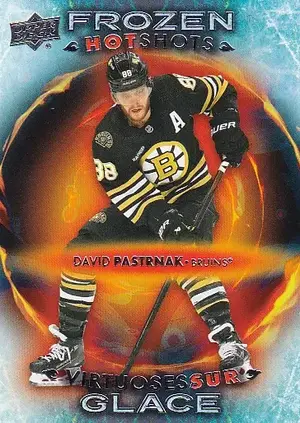 2024-25 Tim Hortons Frozen Hot Shots FH-8 David Pastrnak