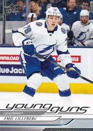 2024-25 Upper Deck (Young Guns) 241 Emil Lilleberg