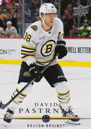 2023-24 Upper Deck 2008-09 Retro T-18 David Pastrnak