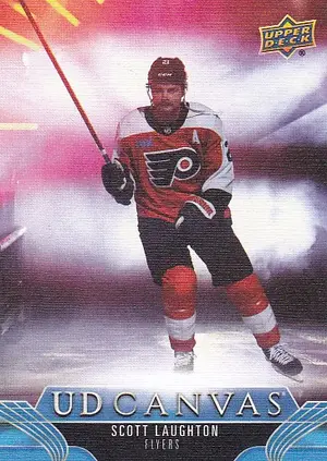 2023-24 Upper Deck Canvas C338 Scott Laughton