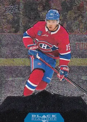 2023-24 Upper Deck 2007-08 Black Diamond Retros BD-6 Alex Newhook