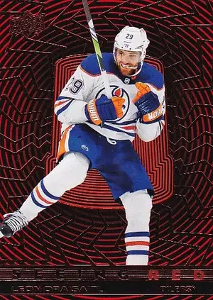 2023-24 Upper Deck Seeing Red SR-95 Leon Draisaitl