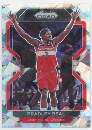 2021-22 Panini Prizm - Bradley Beal #45 Ice Prizm Parallel