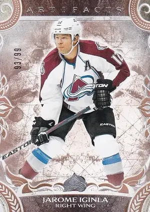 2024-25 Artifacts Copper 168 Jarome Iginla 93/99