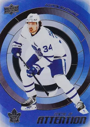 2022-23 Upper Deck Centre of Attention CA-25 Auston Matthews
