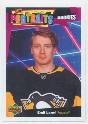 2020-21 UPPER DECK - EMIL LARMI #P-97 UD PORTRAITS