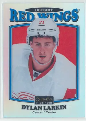 2016-17 O-PEE-CHEE PLATINUM - DYLAN LARKIN #R-33 RETRO RAINBOW