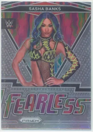 2022 Panini Prizm WWE - Sasha Banks #8 Fearless