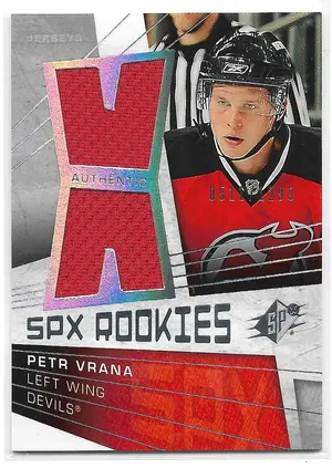 2008-09 SPx #151 Petr Vrana RC (0511/1299)